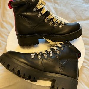 Steve Madden Women’s combat boots size 9 black